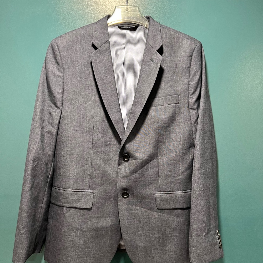 Banana Republic Charcoal Slim Fit Suit